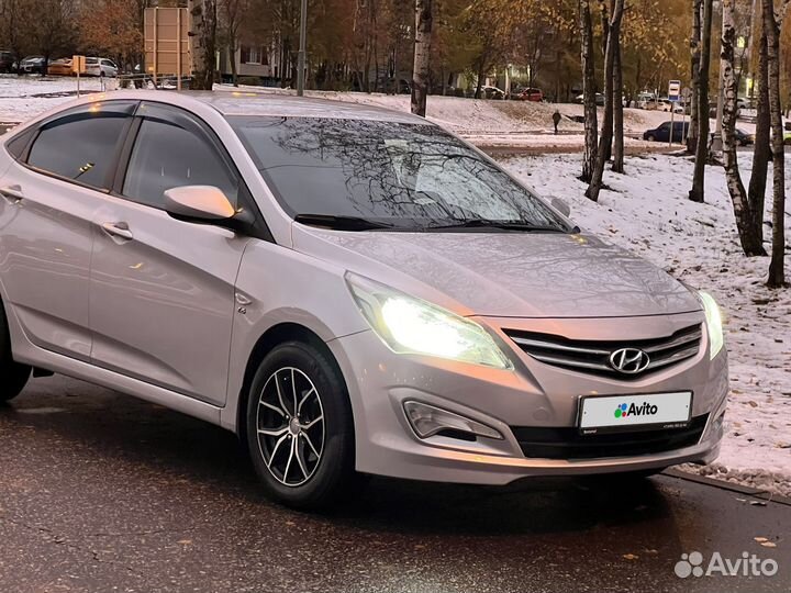 Hyundai Solaris 1.6 AT, 2014, 131 000 км