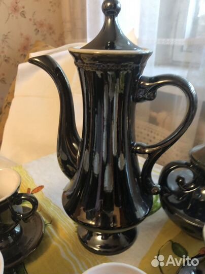 Сервиз посуда из серванта хрусталь тарелки дуршлаг