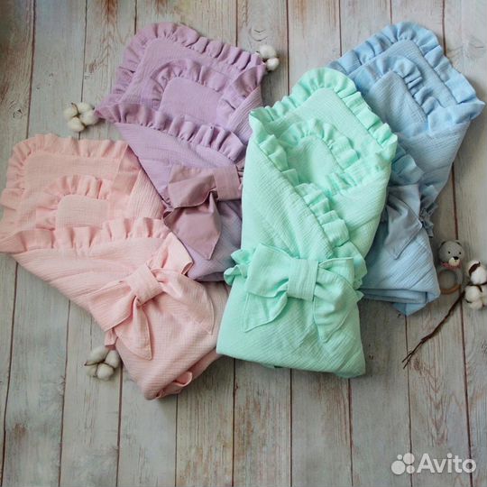 Новый муслиновый конверт лето