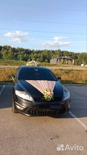 Свадебные украшения для авто