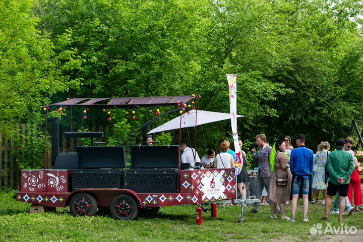 Выездной мангал комплекс