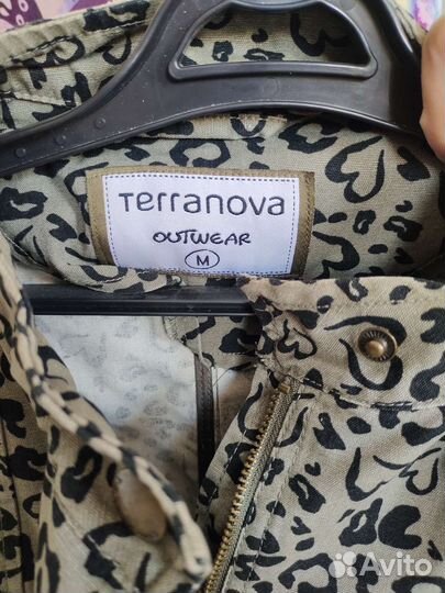 Фирменная ветровка-джинсовка Terranova