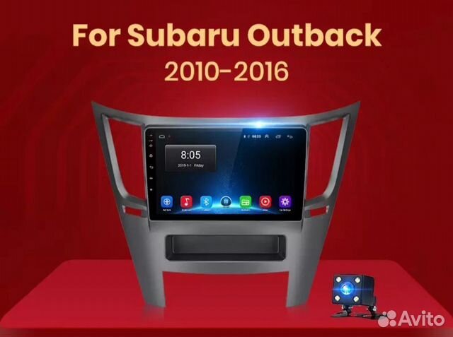 Штатная магнитола Subaru Outback 4 Legacy 5
