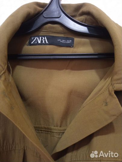 Тренч zara летний L