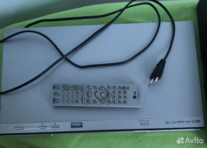 Видеоплеер dvd LG + караоке