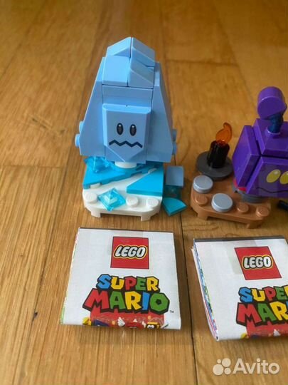 Lego лего минифигурки Super Mario 4 новые