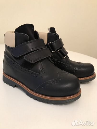 Зимние ботинки натуральная кожа новые