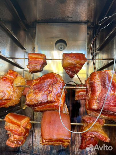 Грудинка горячего копчения