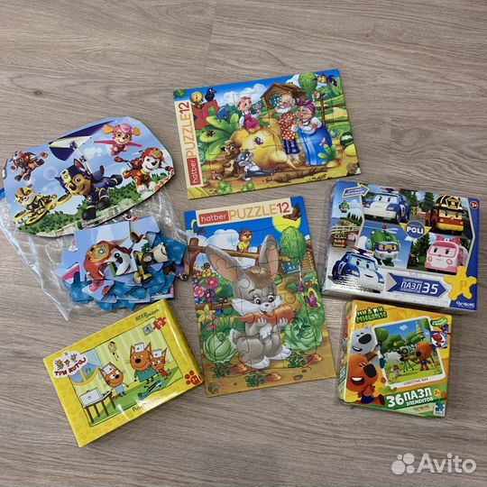 Пазлы для малышей