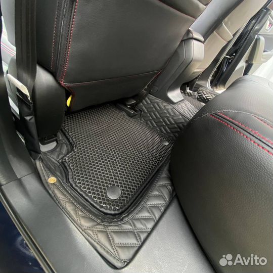 Автоковрики Кожа+эво для Subaru Impreza 16-23