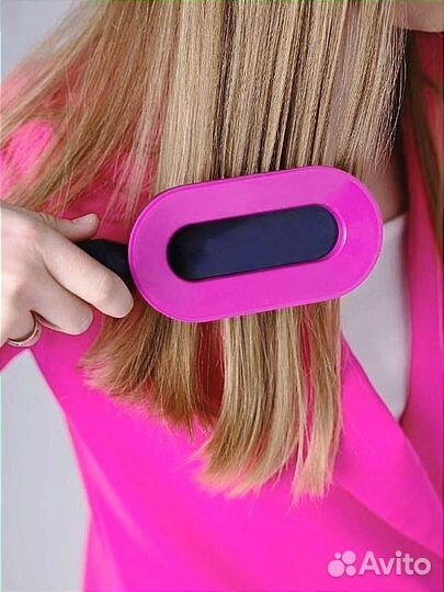 Расческа Dyson массажная автоочиской и гребнем 2в1