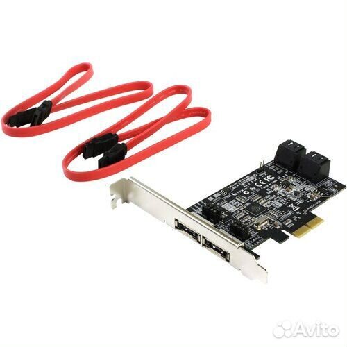 Контроллер STLab (A520) PCI-Ex2, SATA 6Gb/s, 2port