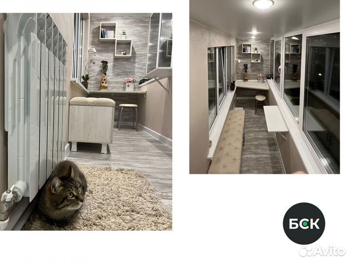 Обшивка, остекление лоджий, балконов / реконстр-ия