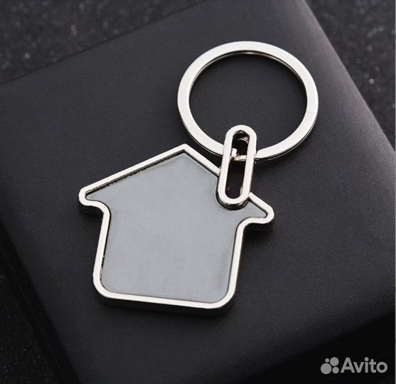 Металлический брелок, заготовки для гравировки