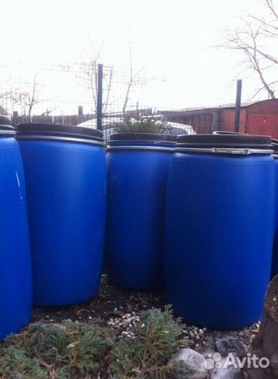 Бочка садовая 250л