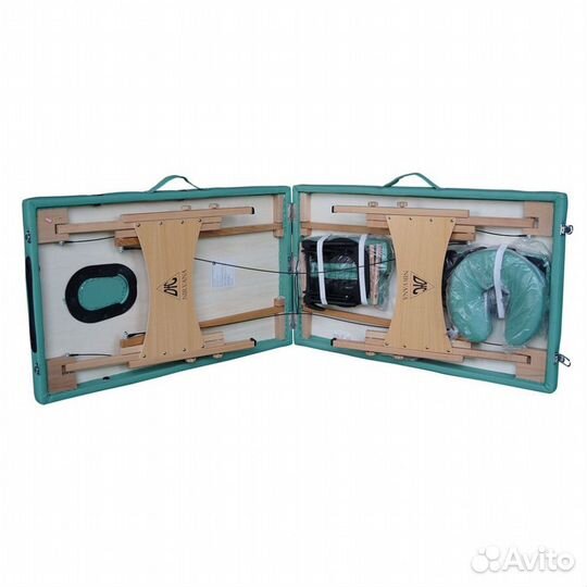 Массажный стол складной DFC nirvana Optima Green