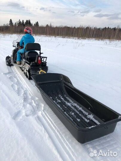 Сани волокуши для снегохода 2100 мотобуксировщика