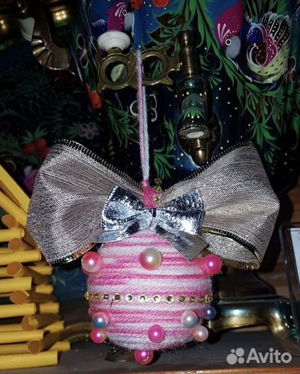 Новогодние игрушки ручной работы