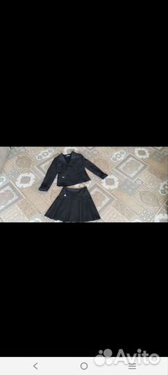 Школьная форма для девочки серая 140