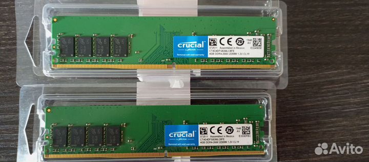 Оперативная память ddr4 4gb 2666