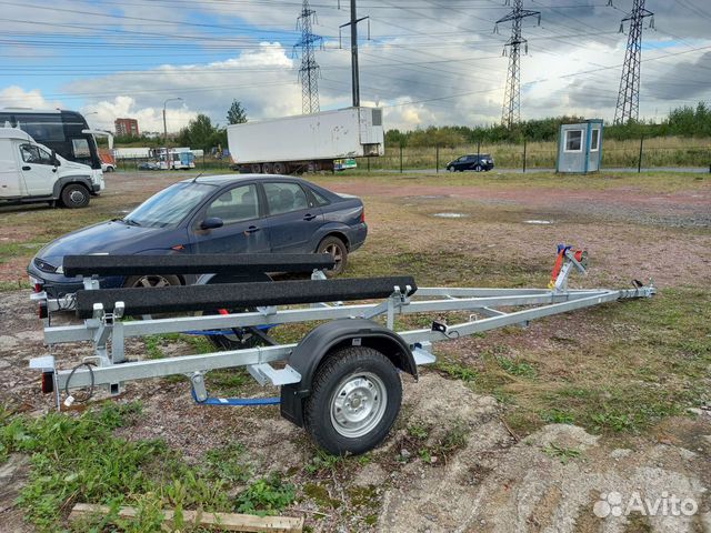 Прицеп для лодки до 6м с ложементами