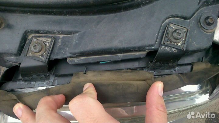 Ремонт креплений фар, сварка пластика, бампера