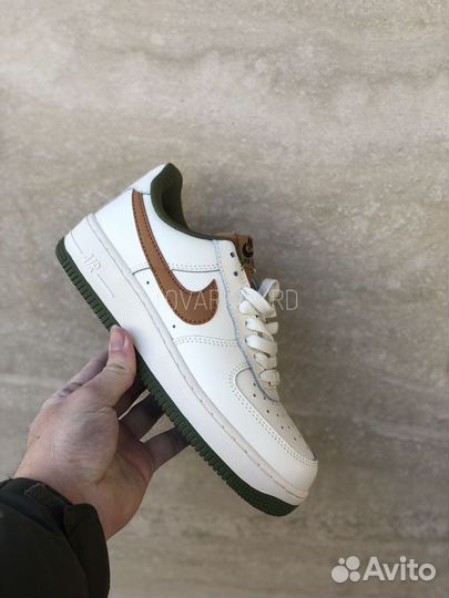 Кроссовки Nike Air Force 1 Cream Orange