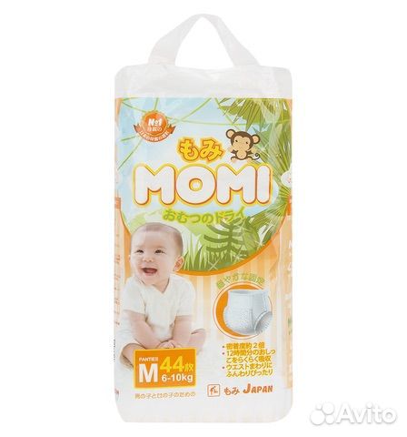 Подгузники трусики momi m