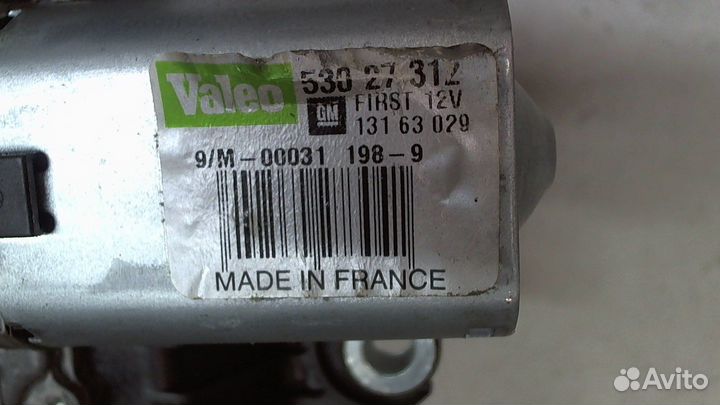 Двигатель стеклоочистителя задний Opel Corsa D, 20