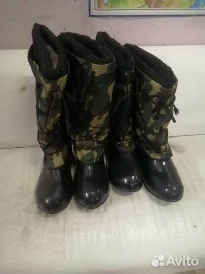 Сапоги для зимней рыбалки