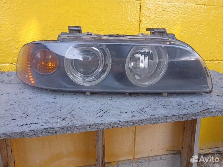 Бмв е39 фара правая рестайлинг Одиночка