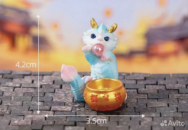 Дракончик фигурка к новому году