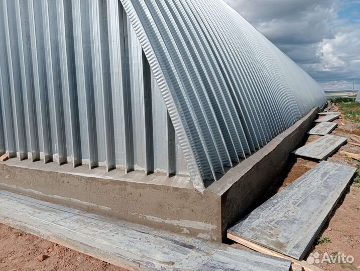 Бескаркасные ангары