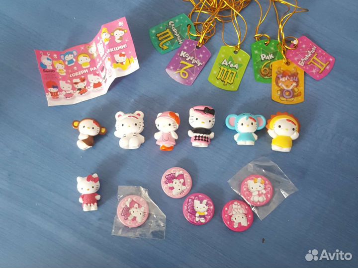 Hello Kitty Шоки Токи разные