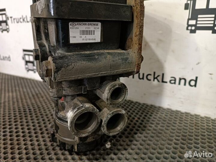 Модулятор EBS передней оси одноканальный Man Tgx