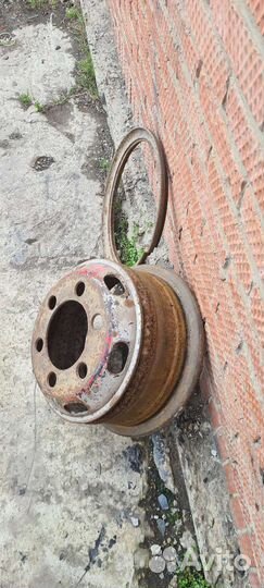 Диски r 16 митсубиси фусо, с кольцом