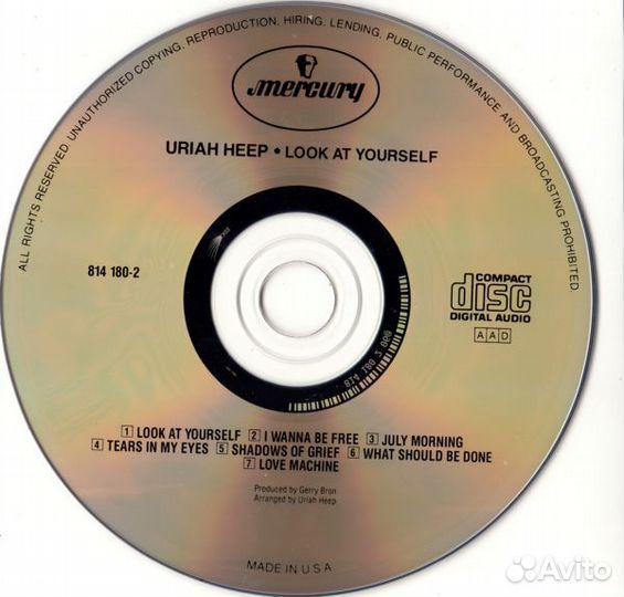 Uriah Heep: Look AT Yourself (1 CD)