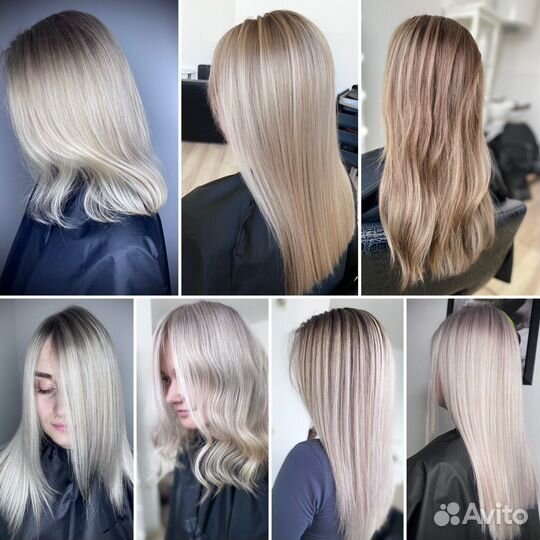 Окрашивание волос, Аиртач, Мелирование, Шатуш