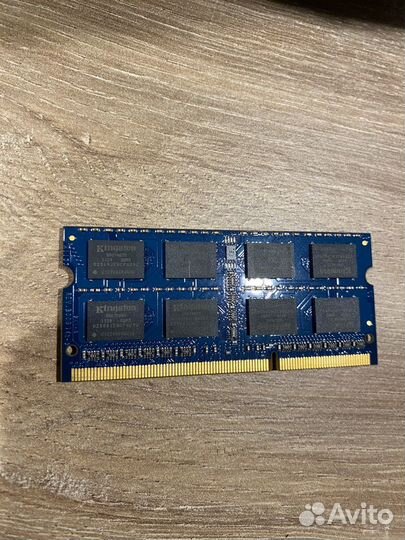 Оперативная память ddr3 для ноутбука 4gb