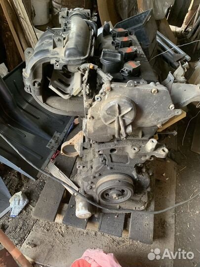 Двигатель в сборе ниссан примера qr20de