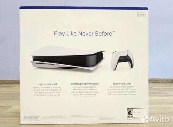 Play Station 5 825GB SSD (3 ревизия с дисководом)