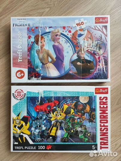 Новые пазлы много вариантов