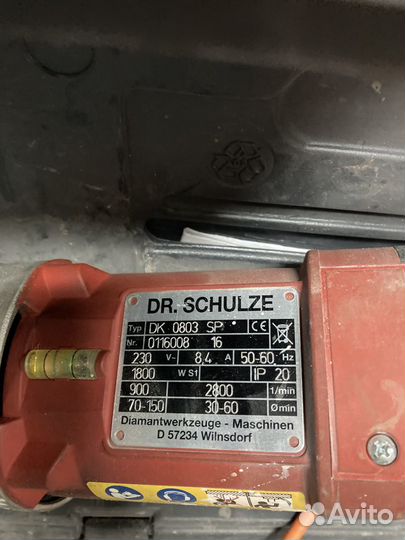 Электродрель Dr.schulze для прохода перекрытий