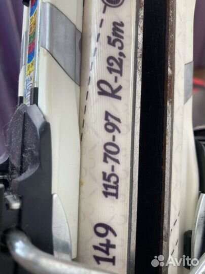 Горные лыжи Atomic cloud 6 + крепления + боткинки