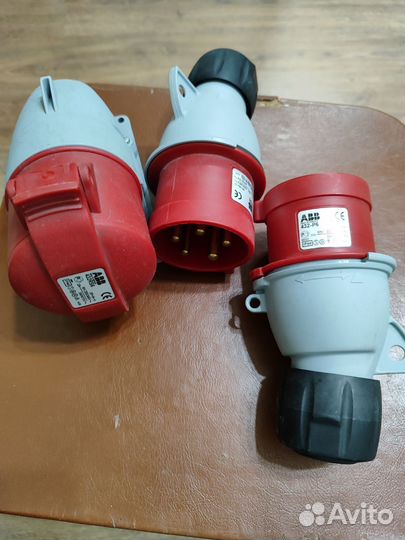 Вилка кабельная, адаптер авв 232С6