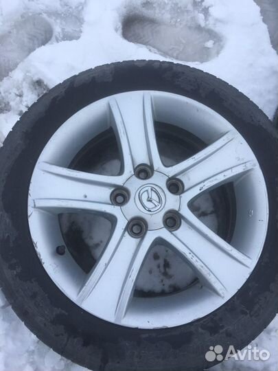 Диски Мазда оригинал r16 шины 205/55