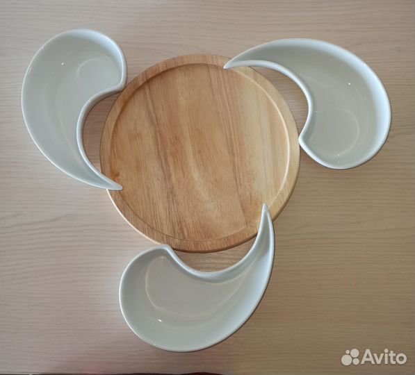 Менажница фарфор