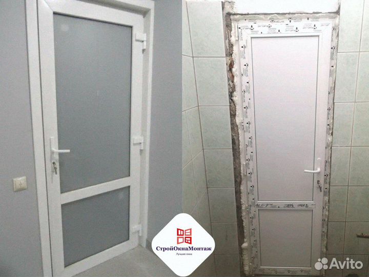 Дверь пвх в коттедж