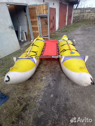 Надувной катамаран