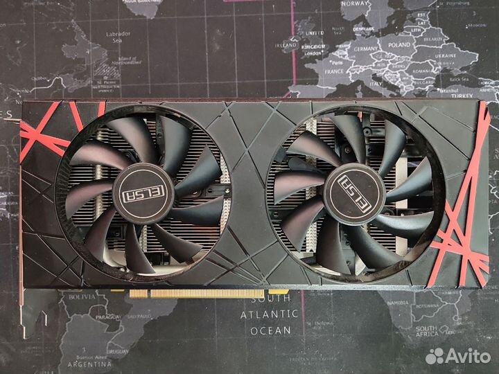 Игровая видеокарта AMD RX 580 8Гб